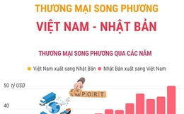 Thương mại song phương Việt Nam - Nhật Bản