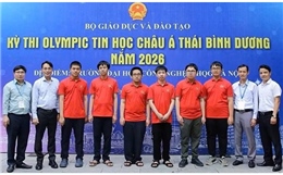 Việt Nam xếp thứ 2 toàn đoàn tại Olympic Tin học châu Á - Thái Bình Dương 2026