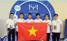 Học sinh Nguyễn Hữu Tuấn giành liên tiếp 3 HCV trên đấu trường Olympic quốc tế