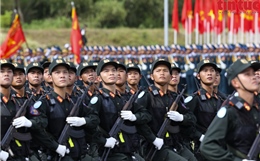 Gần 16.000 cán bộ, chiến sĩ hợp luyện diễu binh, diễu hành chuẩn bị cho lễ kỷ niệm trọng đại