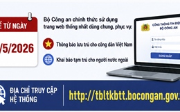 Từ 21/5, khai báo lưu trú, tạm trú thực hiện trên nền tảng mới