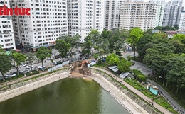 Hà Nội lắp trạm bơm tại công viên, giảm áp lực ngập úng mùa mưa