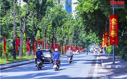 Hà Nội rực rỡ cờ hoa, hân hoan đón Tết Độc lập 