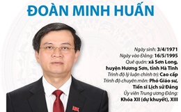 Ông Đoàn Minh Huấn được điều động giữ chức Bí thư Tỉnh ủy Ninh Bình 