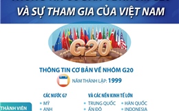 Thông tin cơ bản về nhóm G20 và sự tham gia của Việt Nam