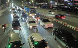 Hà Nội: Giao thông dần đông đúc trong ngày cuối kỳ nghỉ Tết Dương lịch