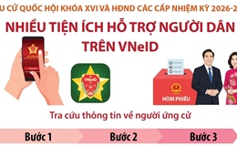 Nhiều tiện ích trên VNeID hỗ trợ người dân bầu cử