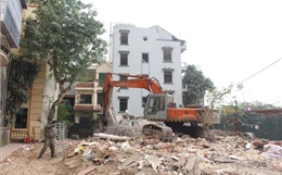 Tăng tốc giải phóng mặt bằng thi công cầu Tứ Liên