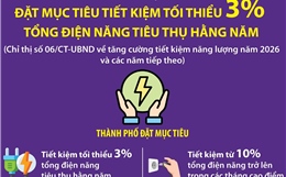 Hà Nội đặt mục tiêu tiết kiệm tối thiểu 3% tổng điện năng tiêu thụ hằng năm
