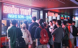 Nhiều người dân rời Thủ đô, bắt đầu cho kỳ nghỉ lễ Giỗ Tổ Hùng Vương