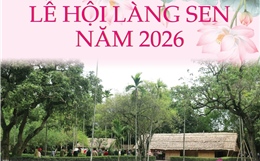 Lễ hội Làng Sen năm 2026