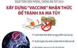 Xây dựng 'vaccine' nhận thức để tránh xa ma túy