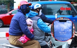 Hà Nội rét dưới 10 độ C, người dân co ro trên đường đi làm