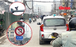 Hà Nội: Ô tô lưu thông tuyến La Thành - Voi Phục cần lưu ý để tránh bị xử phạt