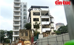 Hiện trạng giải phóng mặt bằng quảng trường phía Đông hồ Hoàn Kiếm