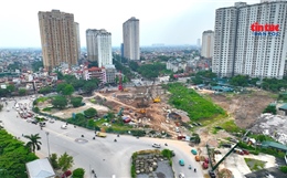 Tăng tốc thi công nút giao Phạm Tu - đường 70, gỡ điểm nghẽn ùn tắc