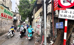 Cận cảnh ngõ ‘đau khổ’ nhất Hà Nội đang được mở rộng thông Vành đai 2,5