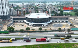 Toàn cảnh bến xe hiện đại bậc nhất Hà Nội sắp đưa vào khai thác