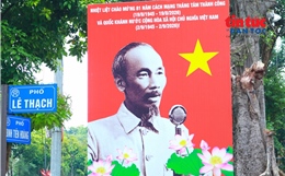 Hà Nội rực rỡ cờ hoa chào mừng Quốc khánh 2/9