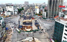 Đường Vành đai 1 Hà Nội chạy đua tiến độ trước ngày 2/9