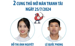 Ngày 25/7/2024: Hai cung thủ Việt Nam mở màn tranh tài tại Olympic Paris 2024