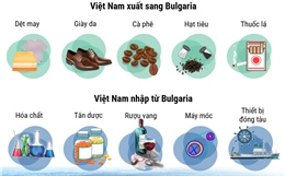 Thương mại song phương Việt Nam - Bulgaria