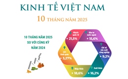 Bức tranh kinh tế 10 tháng năm 2025 tiếp tục khởi sắc