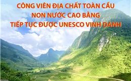 Công viên địa chất toàn cầu Non nước Cao Bằng tiếp tục được UNESCO vinh danh