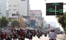 Linh hoạt điều chỉnh giao thông trục đường chính vào sân bay Tân Sơn Nhất