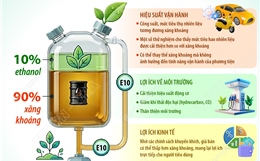 Một số lợi ích của xăng sinh học E10