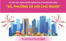 Xây dựng Đề án triển khai thí điểm mô hình 'xã, phường xã hội chủ nghĩa'