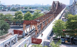 Cầu Long Biên sẵn sàng thông xe từ 0h ngày 28/5