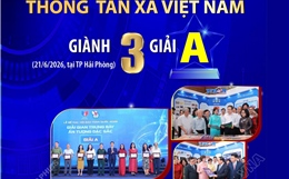 Thông tấn xã Việt Nam giành 3 Giải A tại Hội báo toàn quốc 2026