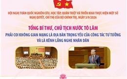 Tổng Bí thư, Chủ tịch nước Tô Lâm: Phải coi không gian mạng là địa bàn trọng yếu của công tác tư tưởng và là kênh lắng nghe Nhân dân