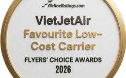 Vietjet được bình chọn 'Hãng hàng không được yêu thích' và 'Đồng phục tiếp viên đẹp nhất'