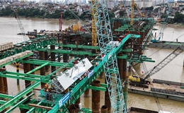 Cầu Trần Hưng Đạo - biểu tượng kiến trúc bắc qua sông Hồng