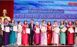 Tôn vinh 44 nữ trí thức Việt Nam tiêu biểu năm 2026