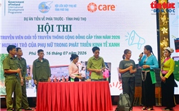 Tăng cường truyền thông cơ sở, phát huy vai trò phụ nữ trong phát triển kinh tế xanh