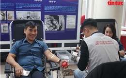 ‘Xuân Thông tấn’: Trao giọt hồng, gửi niềm tin sự sống