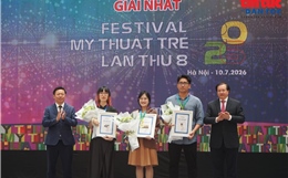 Giải thưởng Festival Mỹ thuật trẻ lần thứ 8: Giới thiệu những sáng tạo xuất sắc của nghệ sĩ trẻ