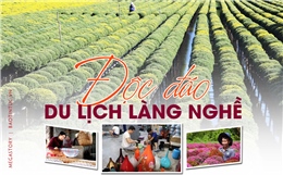 Độc đáo du lịch làng nghề