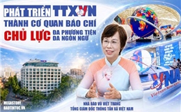 Phát triển TTXVN thành cơ quan báo chí chủ lực đa phương tiện, đa ngôn ngữ 