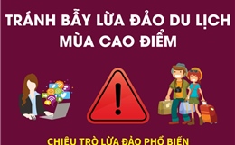 Tránh bẫy lừa đảo du lịch mùa cao điểm