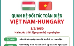 Quan hệ Đối tác toàn diện Việt Nam - Hungary