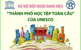 Hà Nội đón nhận danh hiệu 'Thành phố học tập toàn cầu' của UNESCO