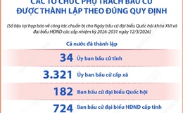 Thành lập các tổ chức phụ trách bầu cử theo đúng quy định