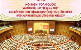 Hội nghị toàn quốc quán triệt Nghị quyết Hội nghị Trung ương 3, khóa XIV