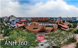 Ảnh 360: Khám phá nhà gốm 150 tỷ đồng giữa làng nghề Bát Tràng