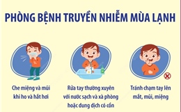 Phòng bệnh truyền nhiễm mùa lạnh