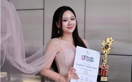 Sinh viên Lưu Hương Thảo giành giải Vàng tại Asia Arts Festival 2026
